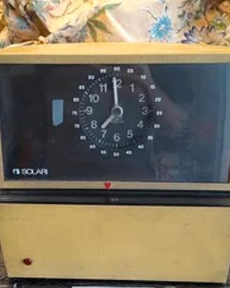 Solari orologio marcatempo 