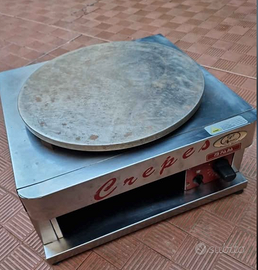 Piastra per crepes professionale Faba