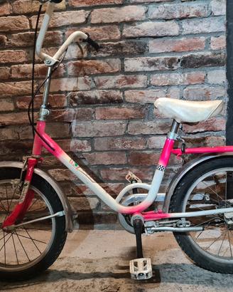 bici raggio 16 e triciclo vintage