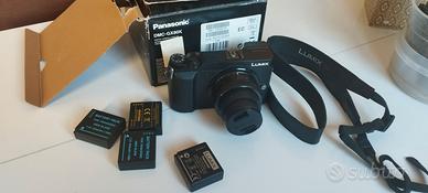 lumix gx 80 con due obbiettivi