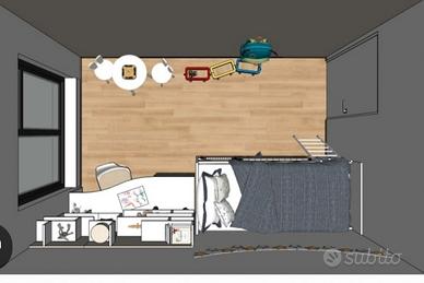 STANZA SINGOLA IN VIA MOROSINI : 310 euro