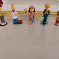 statuette Simpson 5 pezzi