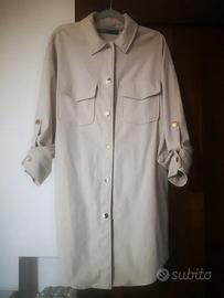 Abito camicia beige Zara
