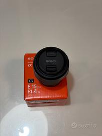 Sony E 15 mm F1.4 G