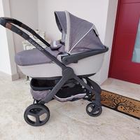 Trio Chicco Style & Go passeggino ovetto grigio 