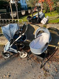 Passeggino trio momon vernuji ed. limitata jeans