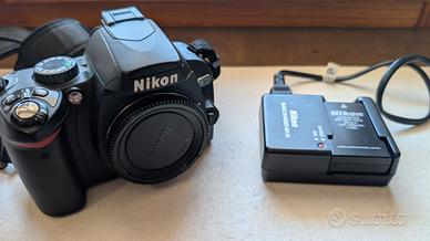Nikon D60 corpo + caricabatterie