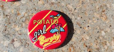 Grande spilla bottone Burghy