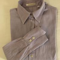 Camicia Guglielminotti in cotone colore lilla - 42