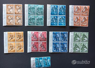 Francobolli San Marino Alpinismo/Montagna