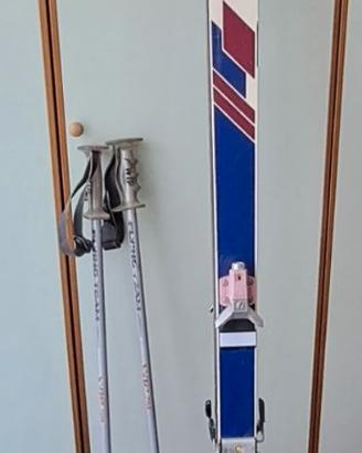 Sci vintage anni '80 Spalding Ultra con bacchette