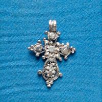 Ciondolo gioiello antico Pendente croce
