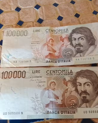 banconota italiana 