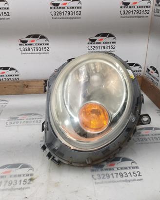Faro fanale anteriore sx mini one 2005-2010 3 port