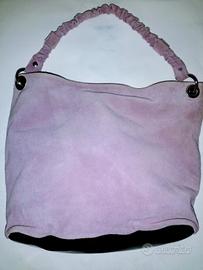 Borsa scamosciata