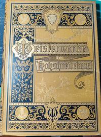 Raro libro antico con tav. Xilografiche