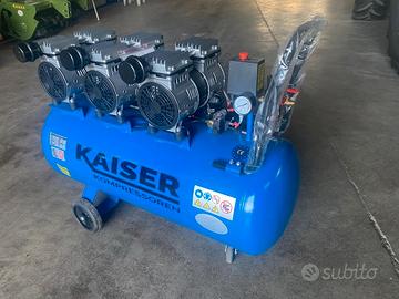 COMPRESSORE NUOVO MARCA KAISER DA 100 lt