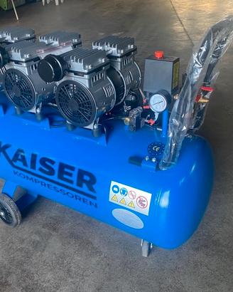 COMPRESSORE NUOVO MARCA KAISER DA 100 lt