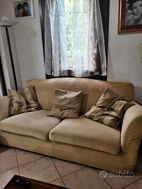 divano 3 posti e rete singola 