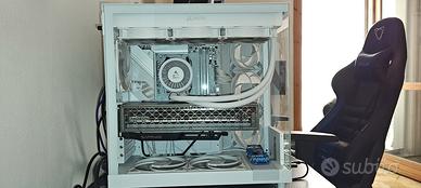 Case pc Nzxt H6 full arctic + Aio 360mm