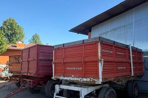 Rimorchio 4 ruote omologato Silver car