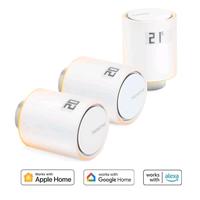 Valvole termostatiche  intelligenti Netatmo pack 3