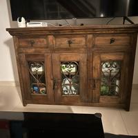 Mobile credenza bassa in legno massello