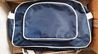 Borsa tracolla blu modello Lonsdale anni '60