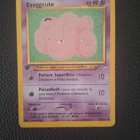 Carta Pokémon Exeggcute 64/105 Prima Edizione ITA 
