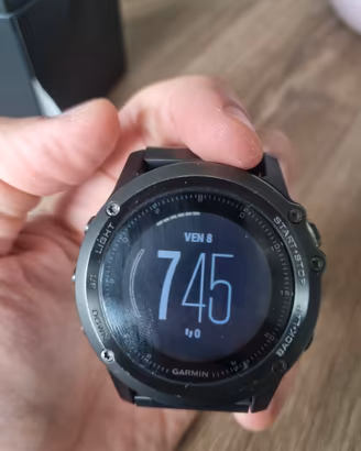 Garmin Fenix 3 HR Sapphire – completo di scatola e