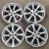 4 cerchi lega opel corsa r16 lt1848