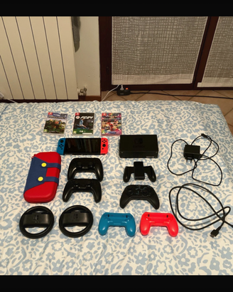 Nintendo switch classica +giochi e accessori