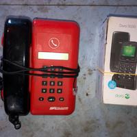 cellulare anzianio + telefono fisso