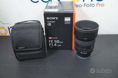 Sony FE 50mm f/1.4 G Master (1 anno di garanzia )