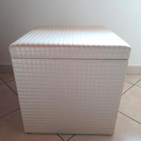 Pouf contenitore quadrato