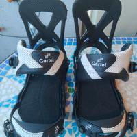 BURTON CARTEL Attacchi Snowboard