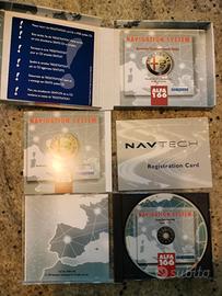 alfa romeo  166  sistema navigazione solo un cd 
