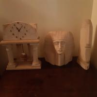 3 sculture in pietra leccese originali. 