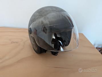 Casco Caberg jet Freeride iron taglia XL in fibra