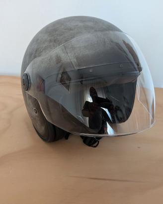 Casco Caberg jet Freeride iron taglia XL in fibra