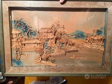 Quadro in sughero cinese