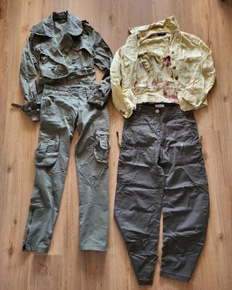 Stock pantaloni, top, giacca/camicia donna 