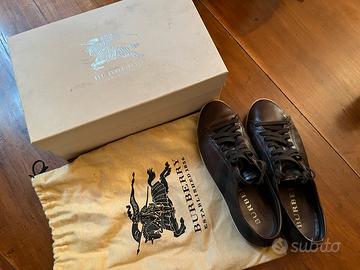Sneaker Burberry, tg.41 marroni
