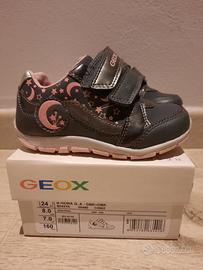 Scarpe Geox B Heira G n 24 grigio rosa bambina