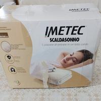 scaldasonno matrimoniale Imetec realizzato in tess