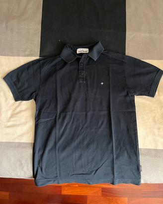 Polo Stone Island tg M col blu 45€