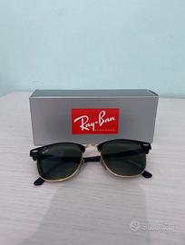 Occhiali Ray-Ban Clubmaster originali RB3016 W0365
