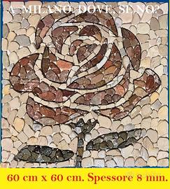 Ciottoli di fiume, Rosa rossa.