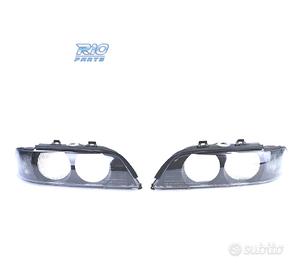 TULIPANI PER BMW E39 95-00 LENTE D2S NERO FUMÉE