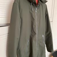 Giubbotto Parka Eskimo verde oliva taglia S